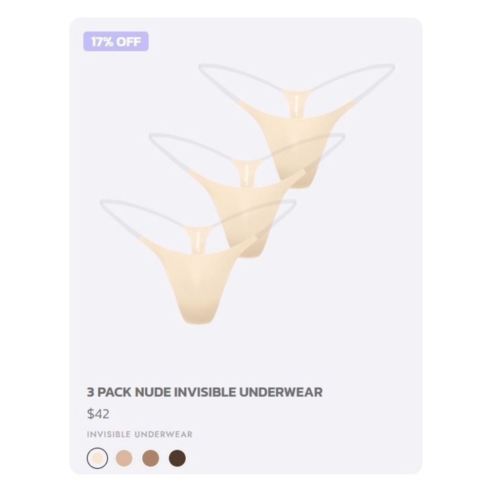 Stringys Panties women as seen on "Shark Tank." #001 - Picture 5 of 5